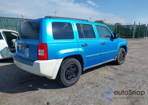 2009 Jeep Patriot Sport из США, поврежденный, VIN 1J4FT28B09D206079